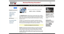 Desktop Screenshot of bridgefieldgroup.com